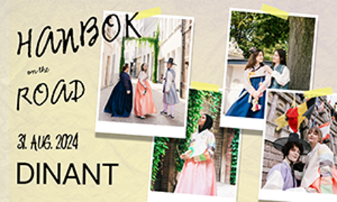 HANBOK onderweg: DINANT (HANBOK on the ROAD: DINANT)