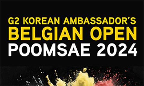 G2 Korean Ambassador's Belgian Open Poomsae 2024